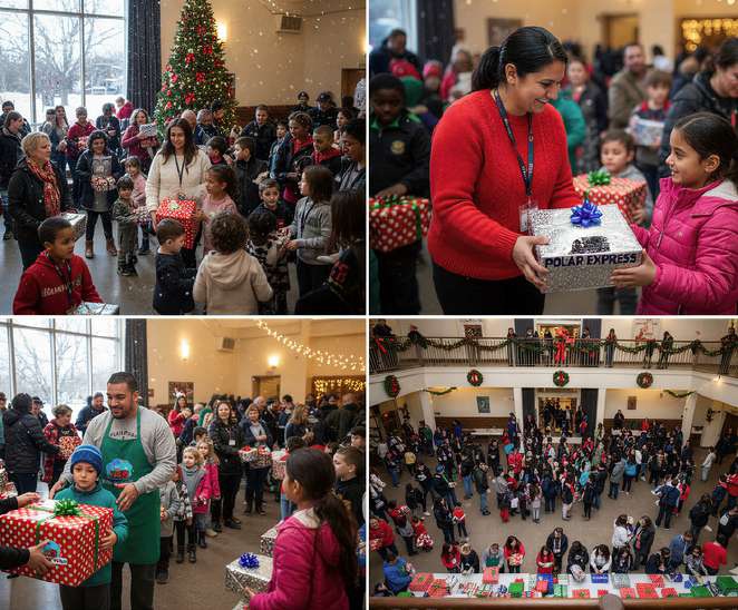 Santa's Arrival with Toys Giveaway photo 2