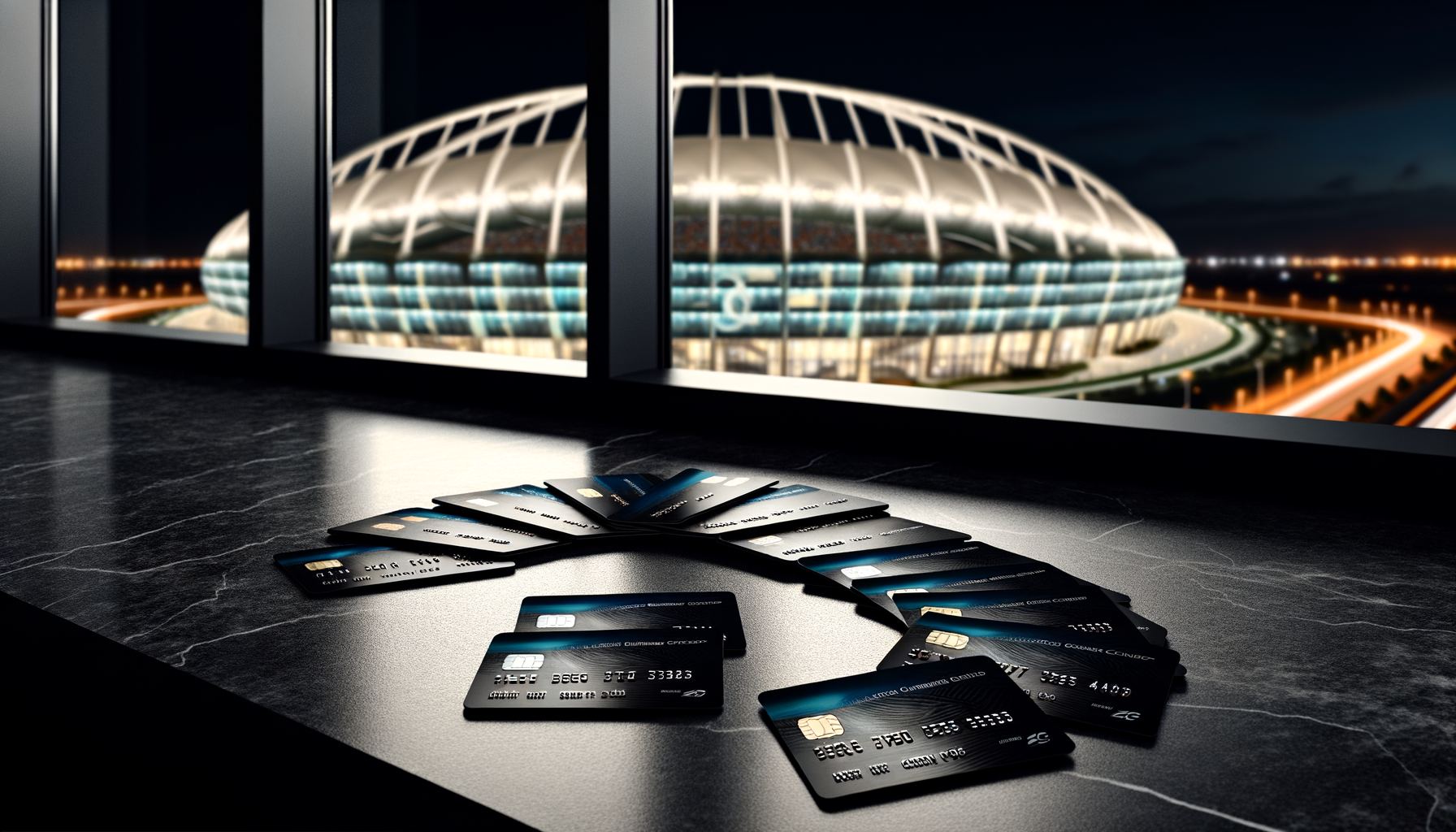The Corporate Card Wars Are Playing Out on Stadium Screens
